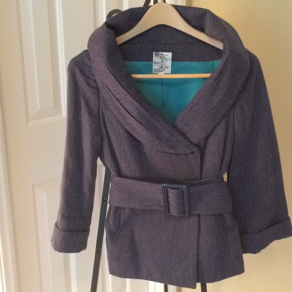 🏆HP🏆Tulle Jacket. NWOT - Picture 6 of 7
